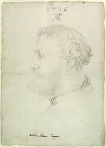 Profile Portrait of Raimund Fugger by Albrecht Dürer