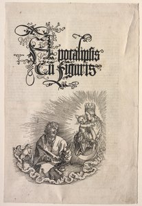 Revelation of St. John: Title Page to the Apocalypse by Albrecht Dürer