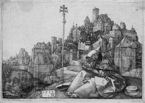 Saint Anthony by Albrecht Dürer