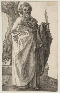 Saint Bartholomew by Albrecht Dürer