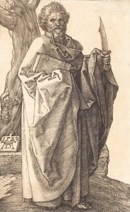 Saint Bartholomew, 1523 by Albrecht Dürer