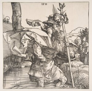 Saint Christopher, 1511 by Albrecht Dürer