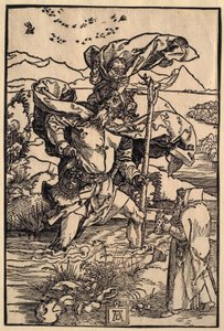 Saint Christopher with the Flight of Birds by Albrecht Dürer