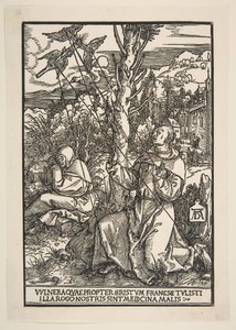 Saint Francis Receiving the Stigmata by Albrecht Dürer