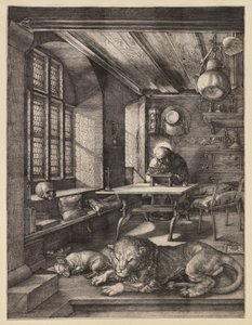 Saint Jerome in His Study by Albrecht Dürer