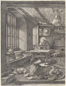 Saint Jerome in his Study by Albrecht Dürer