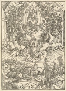 Saint John before God and the Elders by Albrecht Dürer