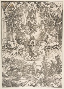 Saint John before God and the Elders, from The Apocalypse by Albrecht Dürer