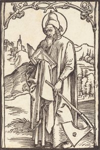 Saint Matthias, c. 1500 by Albrecht Dürer