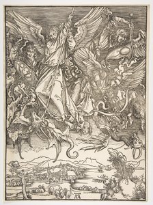 Saint Michael and the Dragon, from The Apocalypse by Albrecht Dürer