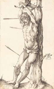 Saint Sebastian Bound to the Tree, 1500-1501