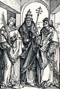 Saints Stephen, Sixtus and Lawrence