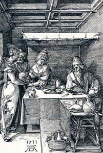 Salome Presenting the Head of St John the Baptist to Herodias by Albrecht Dürer