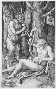 Satyr Family by Albrecht Dürer