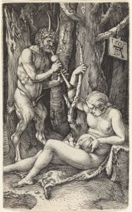Satyr Family by Albrecht Dürer