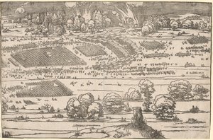 Siege of a Fortress: Left Portion