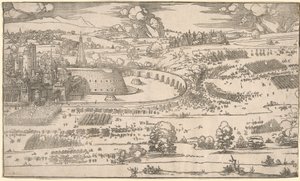 Siege of a Fortress: Right Portion