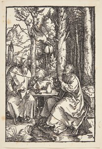 St. Anthony Visits St. Paul in the Wilderness by Albrecht Dürer