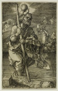 St. Christopher Facing To The Right