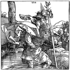 St Christopher Carrying the Infant Christ