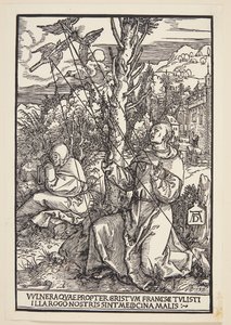 St. Francis Receiving the Stigmata by Albrecht Dürer