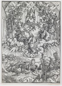 St. John before God and the Elders, from the Series 