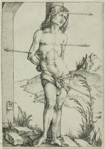 St. Sebastian Bound to the Column