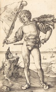 Standard Bearer by Albrecht Dürer