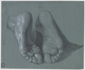 Study of Two Feet by Albrecht Dürer
