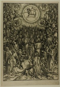 The Adoration of the Lamb - The Hymn of the Chosen, from The Apocalypse by Albrecht Dürer