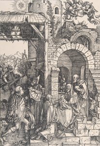The Adoration of the Magi, from the series The Life of the Virgin by Albrecht Dürer