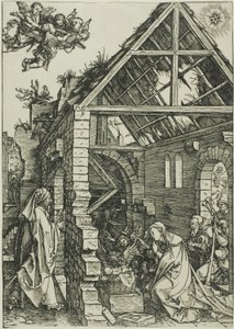 The Adoration of the Shepherds, from The Life of the Virgin