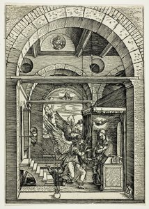 The Annunciation, from The Life of the Virgin