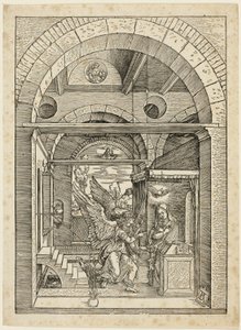 The Annunciation, from The Life of the Virgin