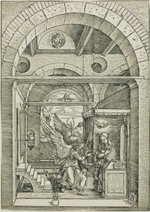 The Annunciation, from The Life of the Virgin