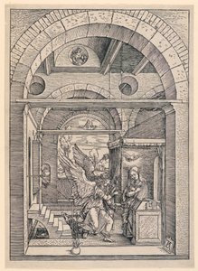 The Annunciation, from the Life of the Virgin Series