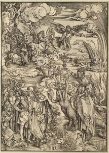 The Apocalypse: The Babylonian Whore by Albrecht Dürer