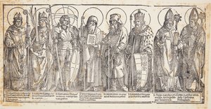 The Austrian Saints by Albrecht Dürer