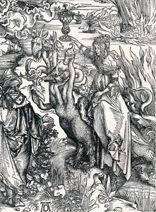 The Babylonish Whore, 1498, 1906 by Albrecht Dürer