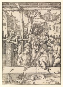 The Bath House by Albrecht Dürer