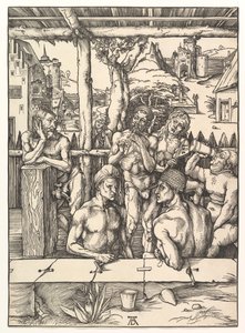The Bath House by Albrecht Dürer