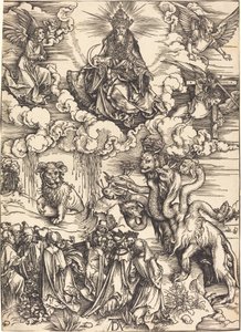 The Beast with Two Horns like a Lamb by Albrecht Dürer