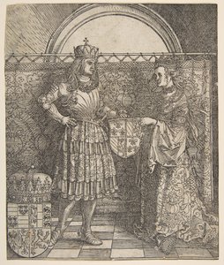 The Betrothal of Mary of Burgundy from the Triumphal Arch of Emperor Maximilian I, 1515