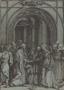 The Betrothal of the Virgin, c.1504-1505 by Albrecht Dürer