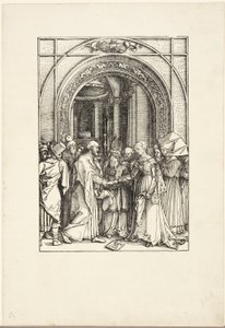 The Betrothal of the Virgin, from The Life of the Virgin by Albrecht Dürer