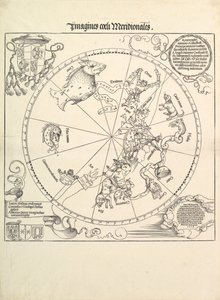The Celestial Globe-Southern Hemisphere by Albrecht Dürer