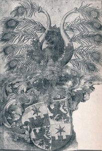 The Coat of Arms of Wilhelm and Wolfgang Roggendorff by Albrecht Dürer