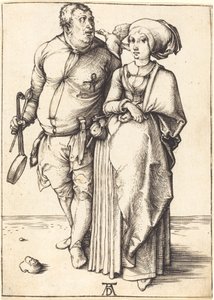 The Cook and His Wife by Albrecht Dürer