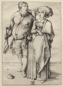 The Cook and His Wife by Albrecht Dürer