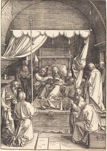 The Death of the Virgin by Albrecht Dürer